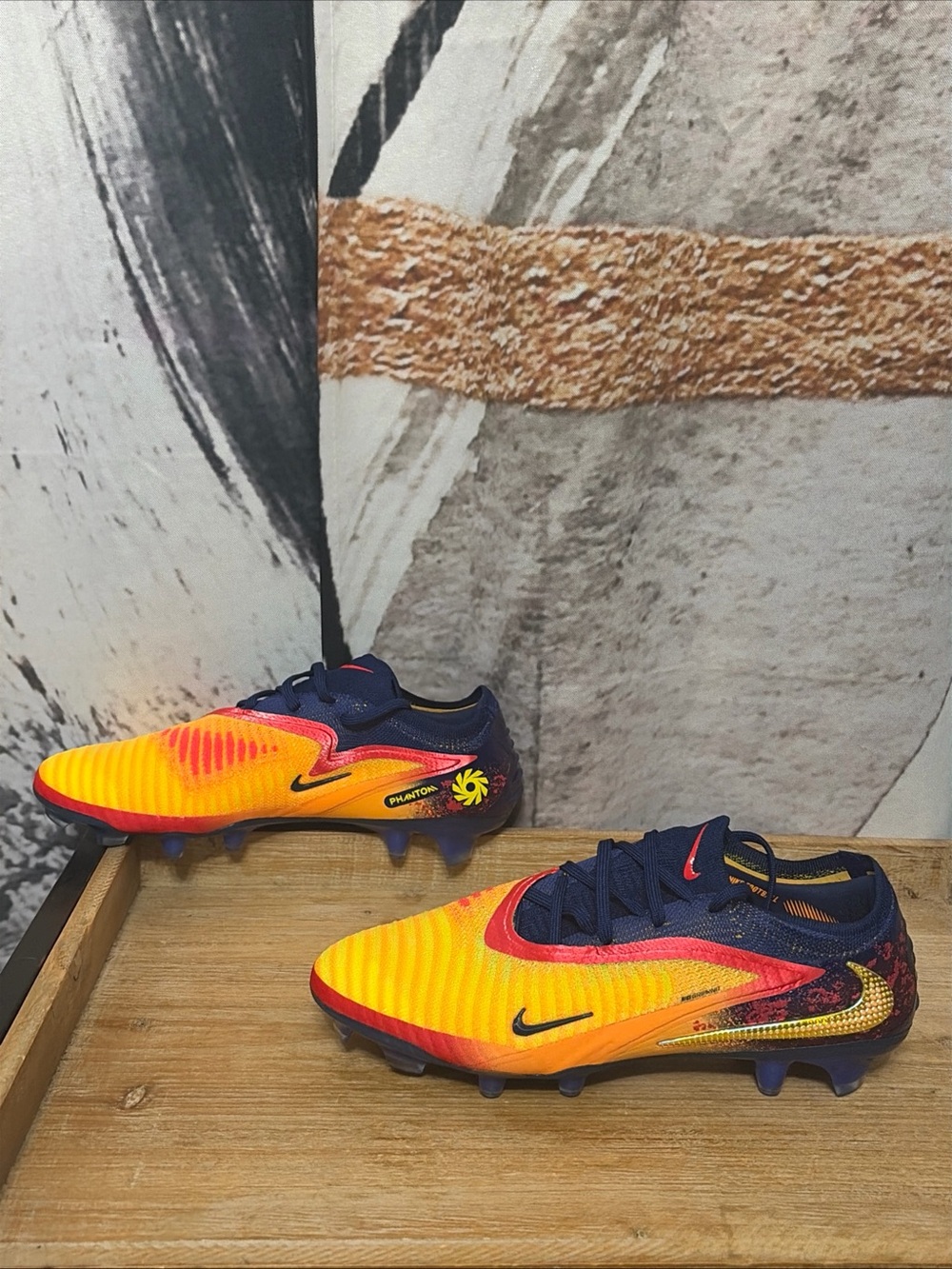 Nike Phantom 6 Elite FG Low Erling Haaland Laser Orange Men’s Sz 6 HQ2332-800